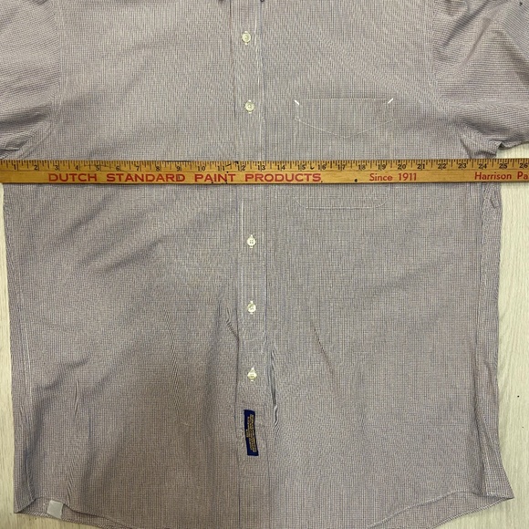 Vintage 90's Tommy Hilfiger Button Down Long Sleeve Mens 16 - Picture 5 of 10
